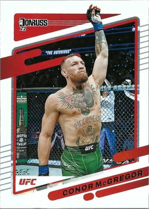 Conor McGregor 2022 Panini Donruss UFC Base #27 Silver