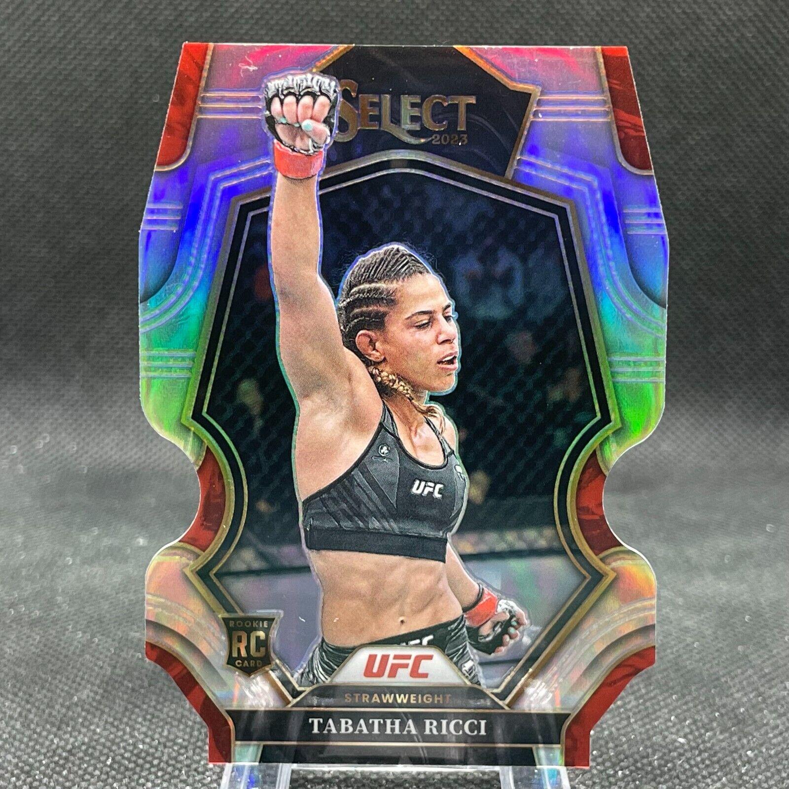 Tabatha Ricci 2023 Panini Select UFC Premier Level #151 Silver Die Cut