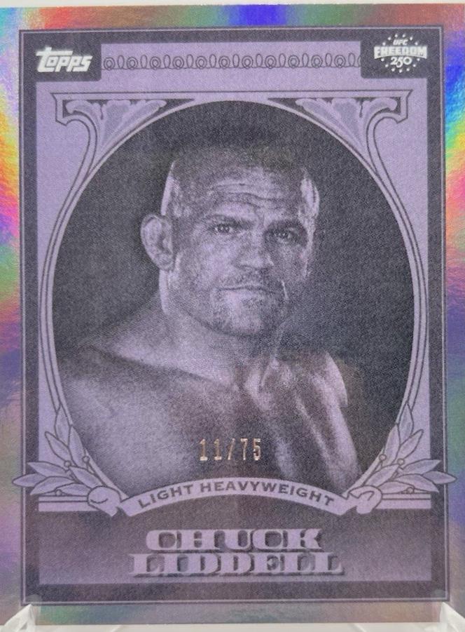 Chuck Liddell 2026 Topps UFC Freedom 250 UFC Dollar #UD-30 Red