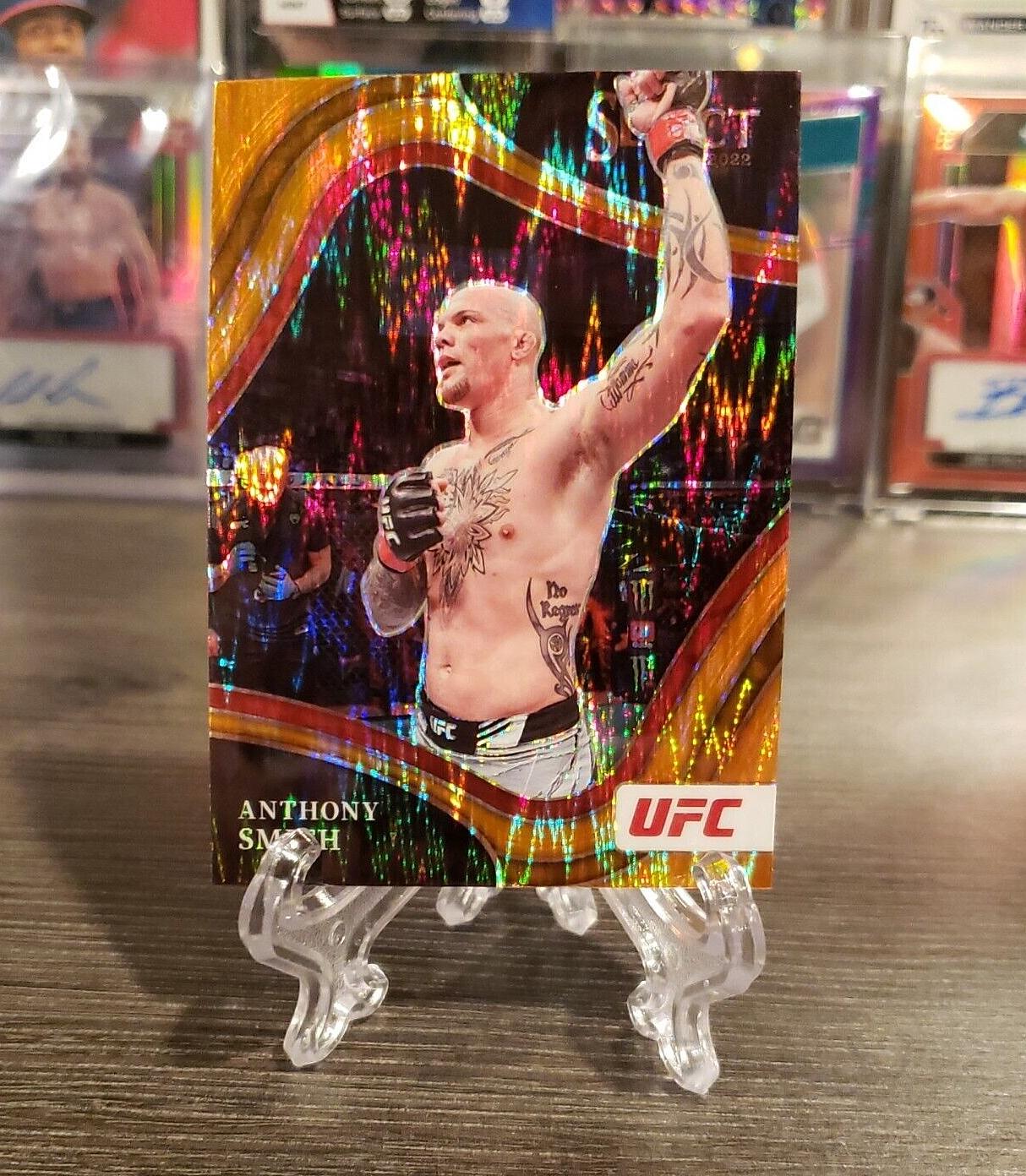 Anthony Smith 2022 Panini Select UFC Octagonside #228 Gold Flash