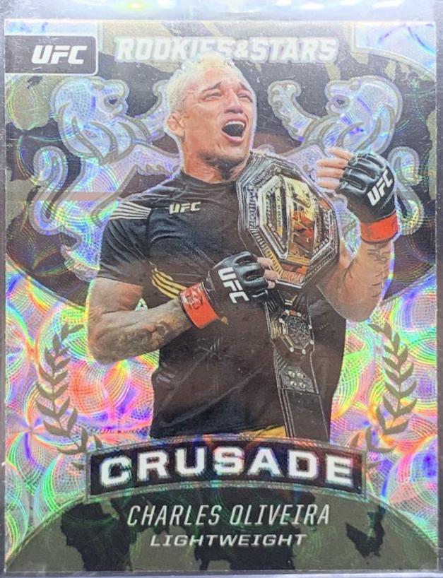Charles Oliveira 2021 Panini Chronicles UFC Base Crusade #223 Asia