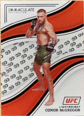 Conor McGregor 2023 Panini Immaculate Collection UFC Base #67 30th Anniversary
