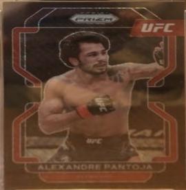 Alexandre Pantoja 2022 Panini Prizm UFC Base #178 Black Shimmer
