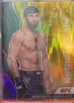 Magomed Ankalaev 2022 Panini Select UFC Phenomenon #1 Gold Flash