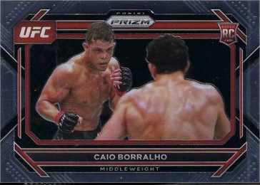 Caio Borralho 2023 Panini Prizm UFC Base #68 Black