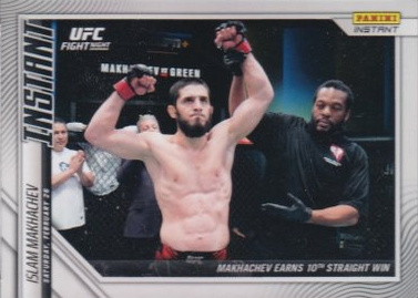 Islam Makhachev 2022 Panini Instant UFC Base #13 Gold