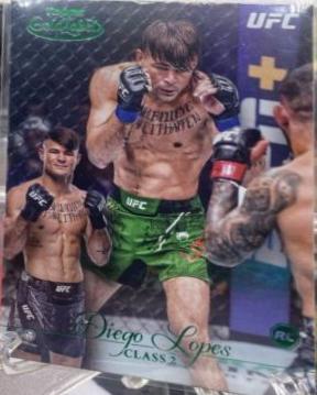 Diego Lopes 2024 Topps Gold Label UFC Base Class II #89 Green
