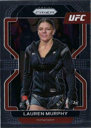 Lauren Murphy 2022 Panini Prizm UFC Base #126 Ruby Wave