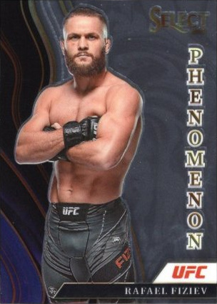 Rafael Fiziev 2022 Panini Select UFC Phenomenon #17 Black