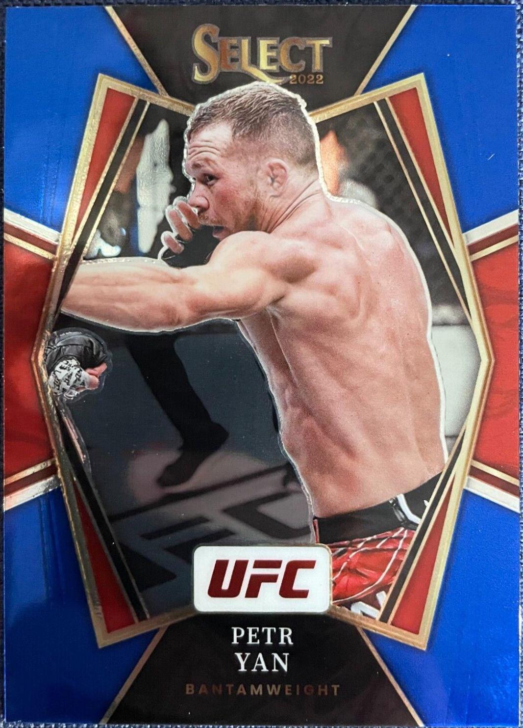 Petr Yan 2022 Panini Select UFC Premier Level #103 Blue Prizm