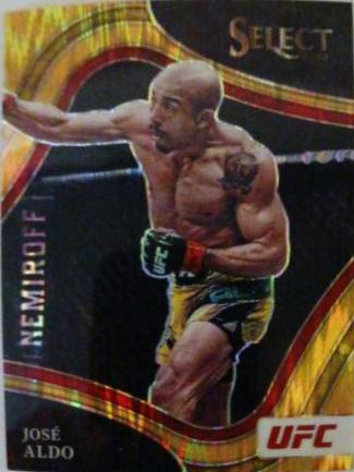 José Aldo 2022 Panini Select UFC Octagonside #235 Gold