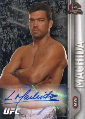 Lyoto Machida 2015 Topps UFC Champions Autographs #FA-LM Platinum