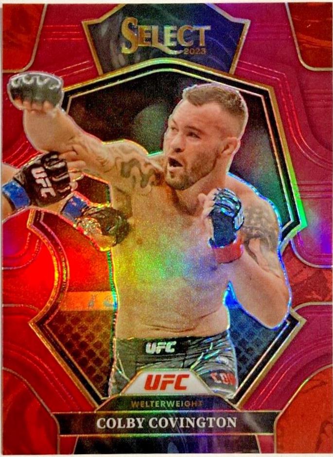 Colby Covington 2023 Panini Select UFC Premier Level #200 Maroon
