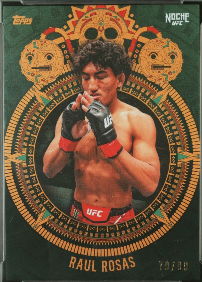 Raul Rosas 2024 Topps Noche UFC Base #7 Green