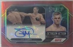 Ian Machado Garry 2023 Panini Select UFC Octagon Action Signatures #26 Red