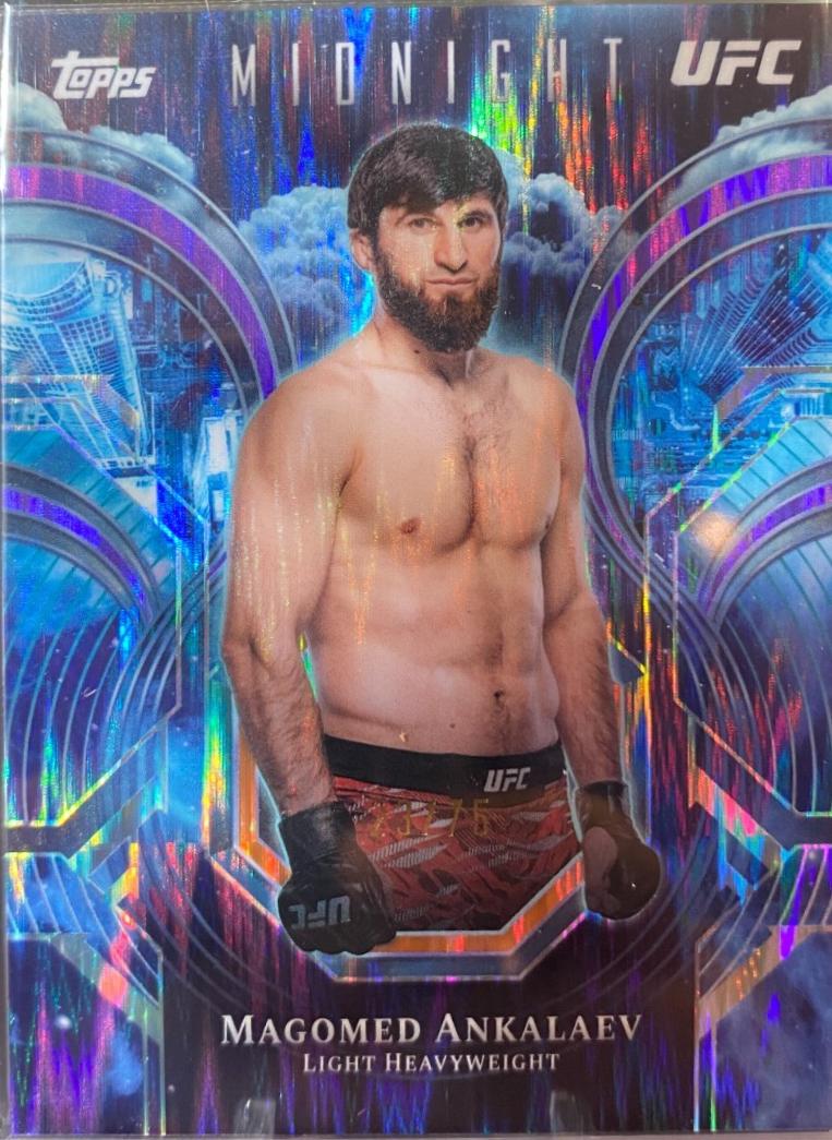 Magomed Ankalaev 2026 Topps Midnight UFC Night Watch #PC-9 Dusk