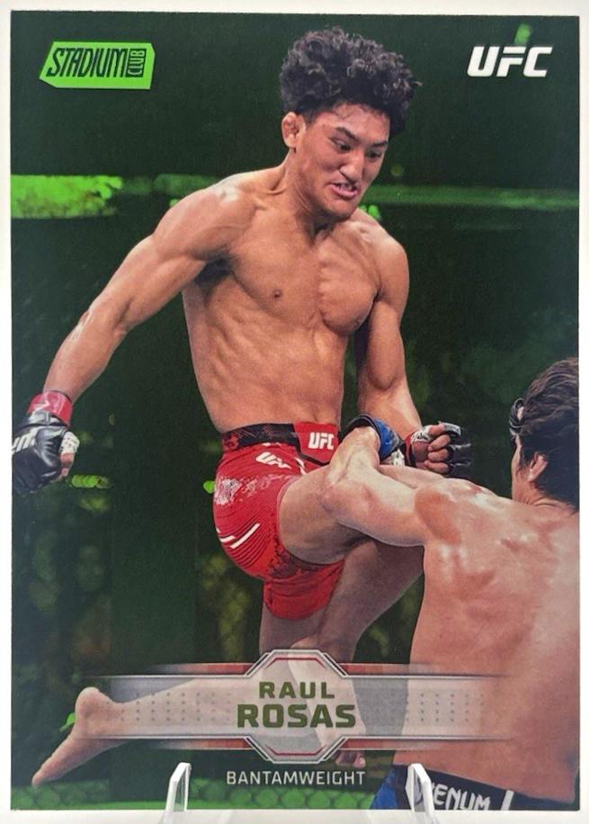 Raul Rosas 2026 Topps Stadium Club UFC Base #103 Lime Green