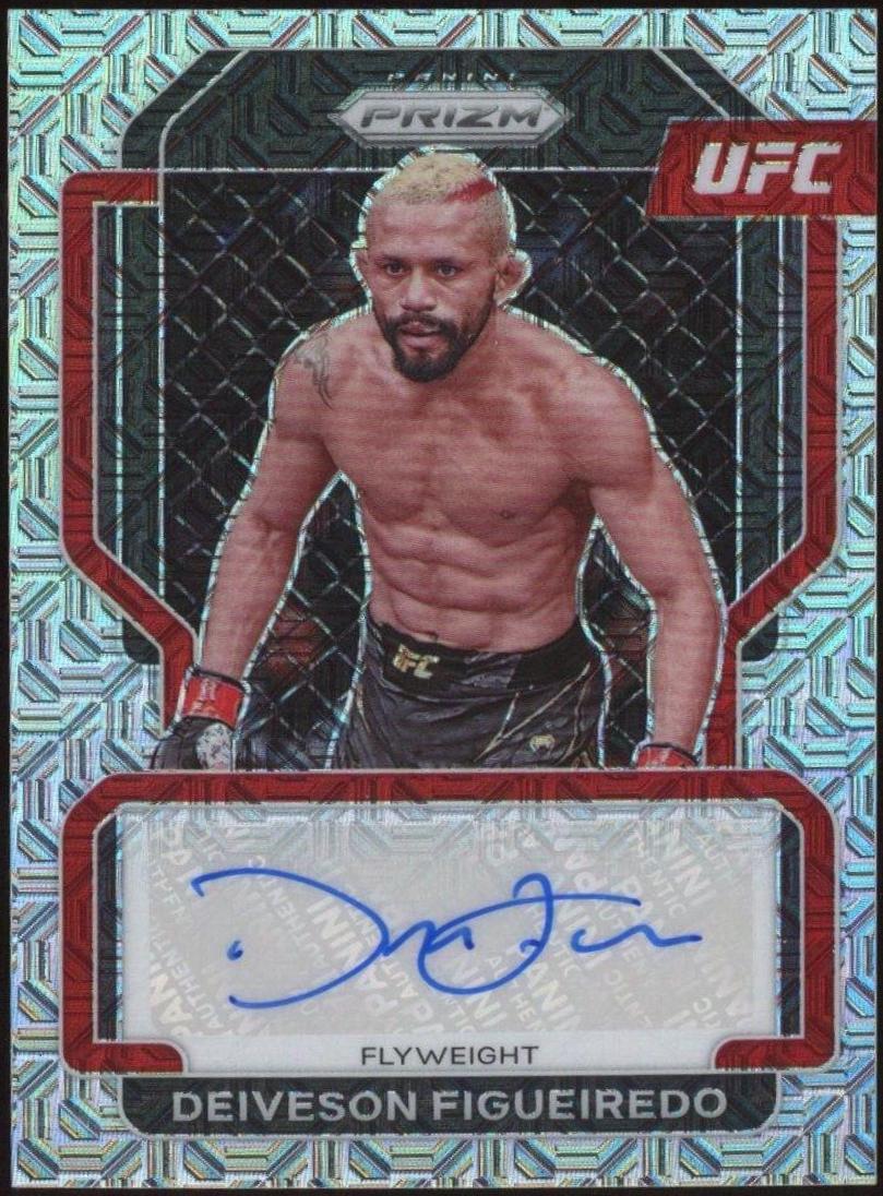 Deiveson Figueiredo 2022 Panini Prizm UFC Signatures #26 Mojo
