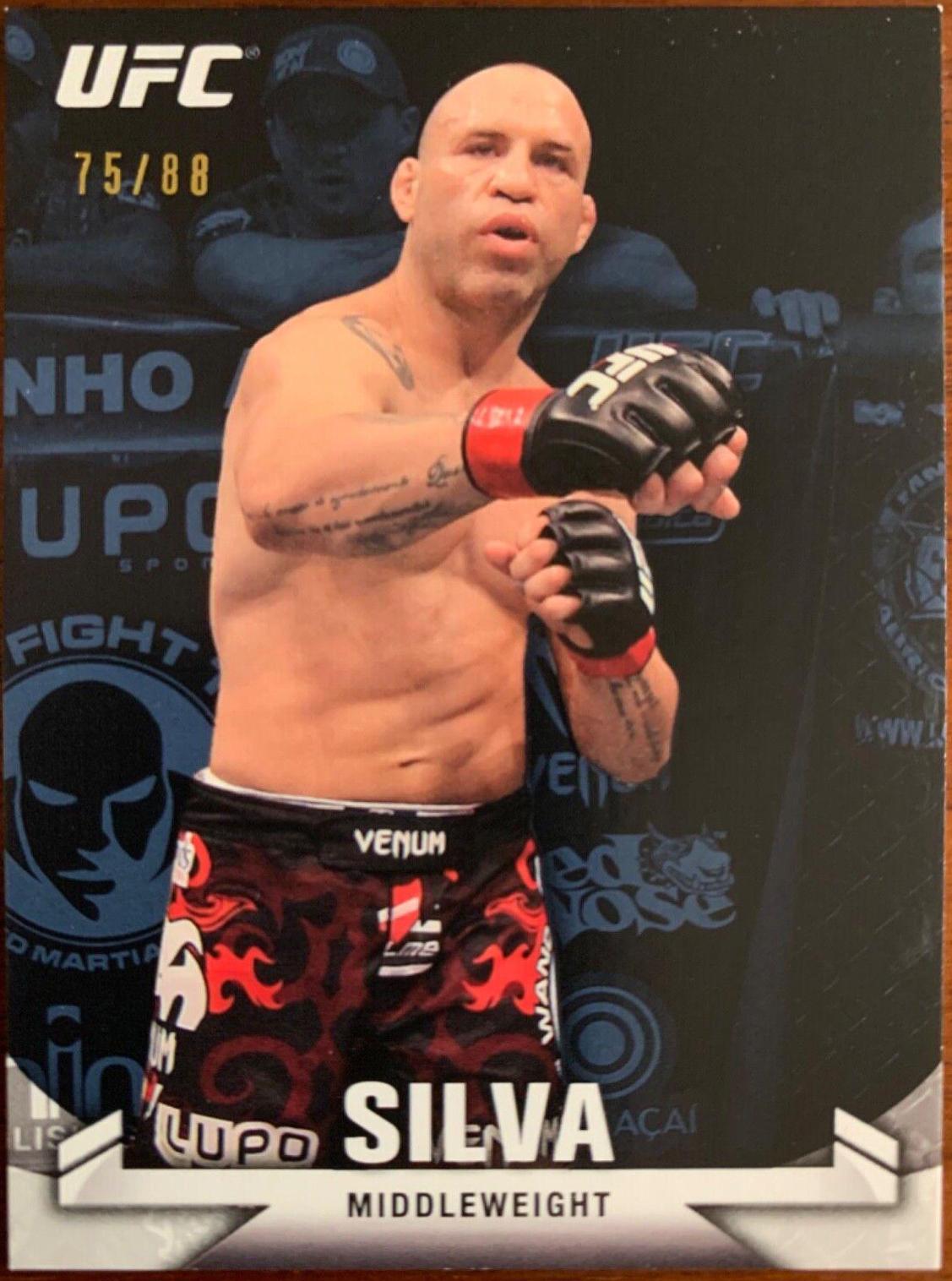 Wanderlei Silva 2013 Topps UFC Knockout Base #4 Green