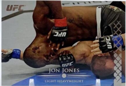 Jon Jones 2011 Topps UFC Title Shot Base #77 Silver
