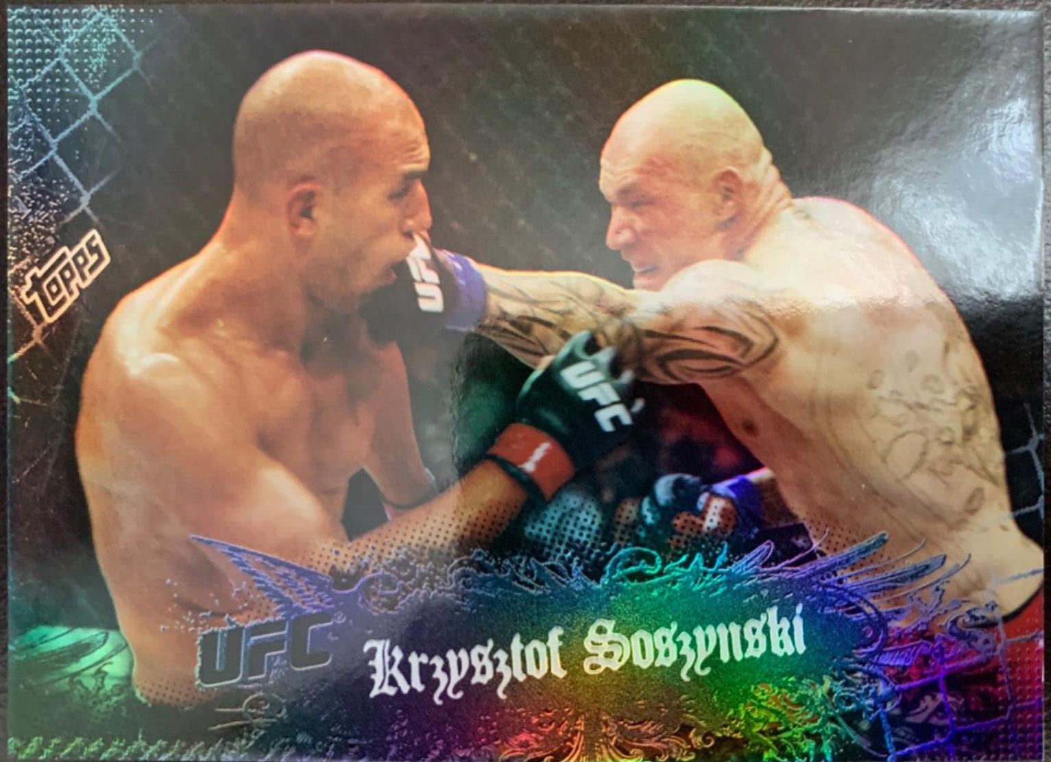 Krzysztof Soszynski 2010 Topps UFC Main Event Base #41 Black