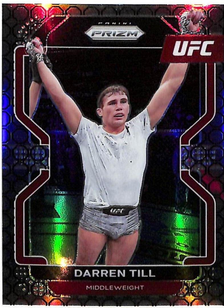 Darren Till 2022 Panini Prizm UFC Base #181 Octagon