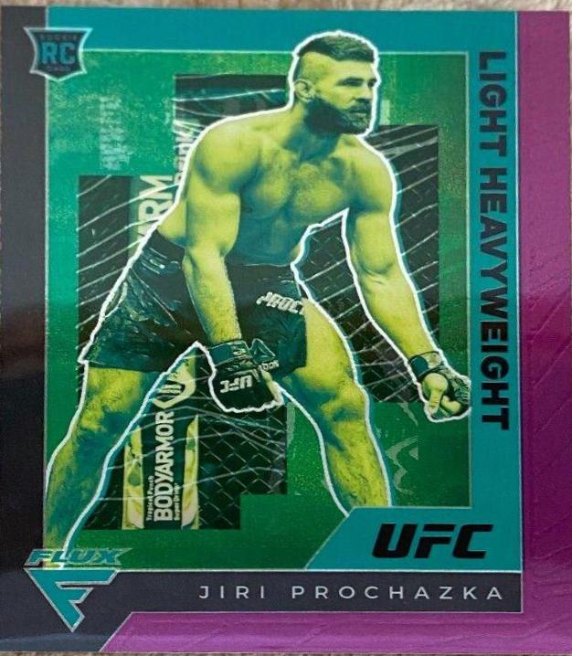 Jiri Prochazka 2021 Panini Chronicles UFC Base Flux #259 Purple