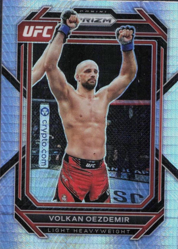 Volkan Oezdemir 2023 Panini Prizm UFC Base #178 Hyper