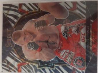 Brock Lesnar 2023 Panini Select UFC Concourse #50 Zebra