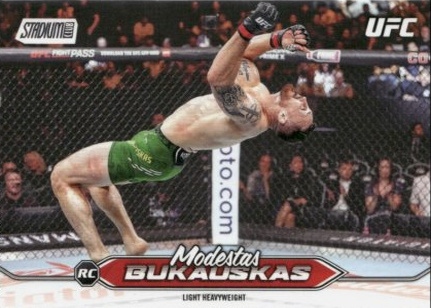 Modestas Bukauskas 2025 Topps Stadium Club UFC Base #35 Black