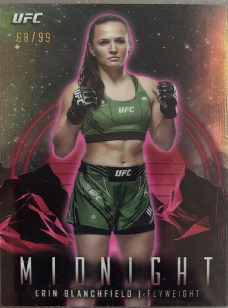 Erin Blanchfield 2024 Topps Midnight UFC Base #17 Twilight