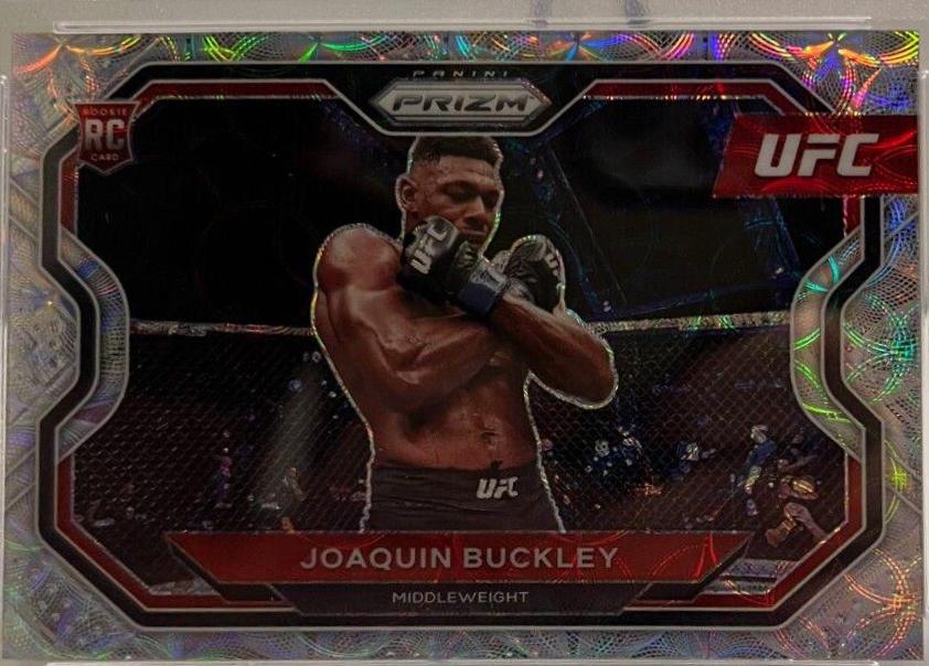 Joaquin Buckley 2021 Panini Prizm UFC Base #190 Premium