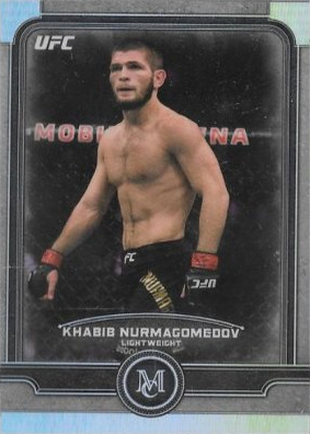 Khabib Nurmagomedov 2019 Topps UFC Museum Collection Base #15 Ruby
