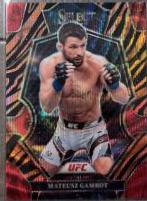 Mateusz Gamrot 2023 Panini Select UFC Premier Level #186 Tiger