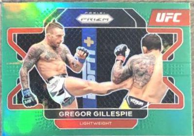 Gregor Gillespie 2022 Panini Prizm UFC Base #91 Green