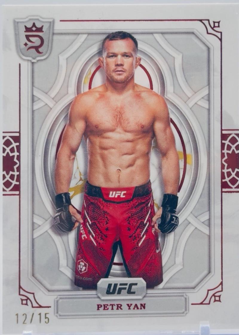 Petr Yan 2024 Topps Royalty UFC Base #71 Red
