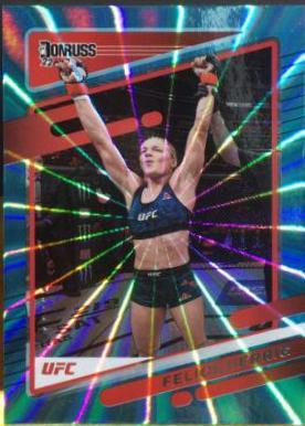 Felice Herrig 2022 Panini Donruss UFC Base #143 Teal
