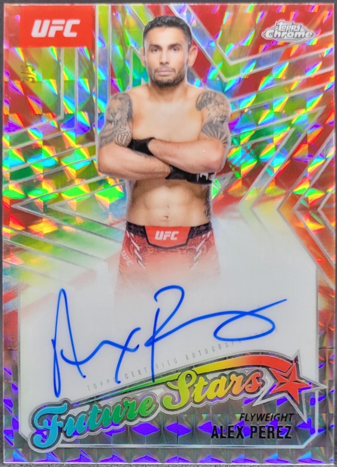 Valentina Shevchenko 2025 Topps Chrome UFC UFC Signatures #SIG-VS Superfractor