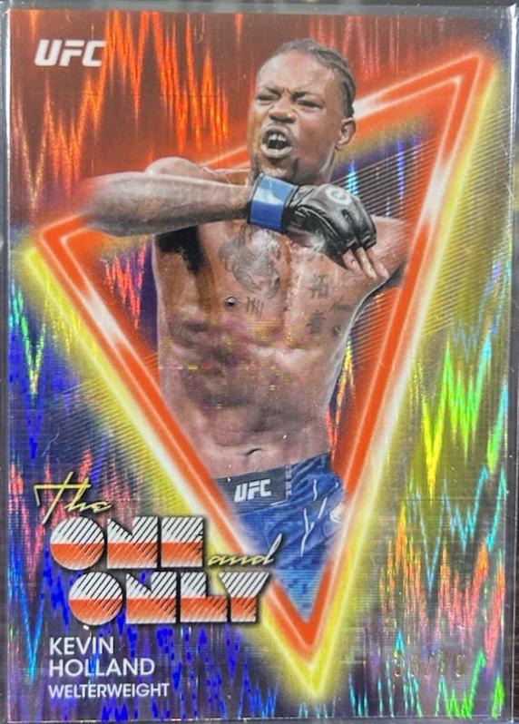Kevin Holland 2025 Topps Midnight UFC The One and Only #OO-16 Dusk