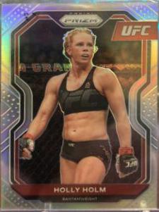 Holly Holm 2021 Panini Prizm UFC Base #4 Silver