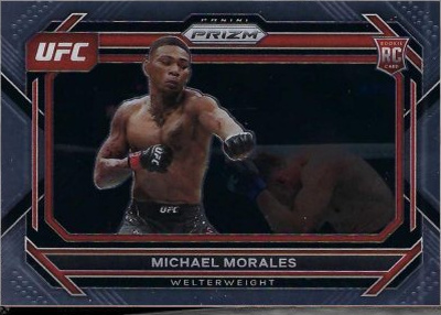 Michael Morales 2023 Panini Prizm UFC Base #97 Black