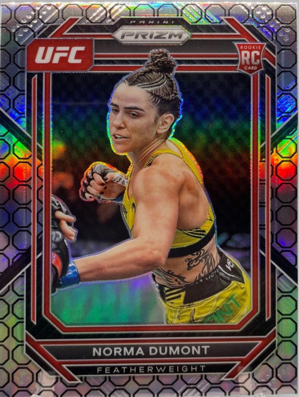 Norma Dumont 2023 Panini Prizm UFC Base #144 Octagon