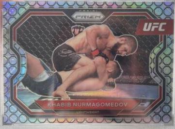 Khabib Nurmagomedov 2021 Panini Prizm UFC Base #181 Octagon