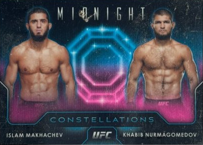 Khabib Nurmagomedov / Islam Makhachev 2024 Topps Midnight UFC Constellations #CO-1 Moon Beam