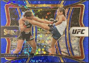 Cynthia Calvillo 2021 Panini Select UFC Premier Level #194 Tri Color