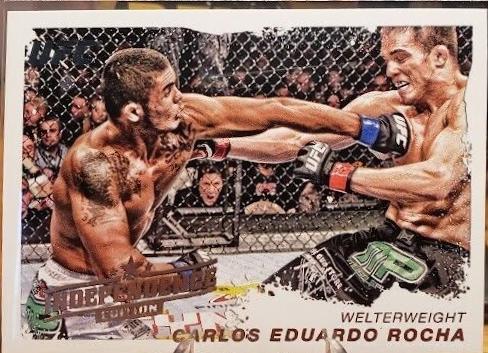 Carlos Eduardo Rocha 2011 Topps UFC Moment of Truth Base #34 Independence Edition