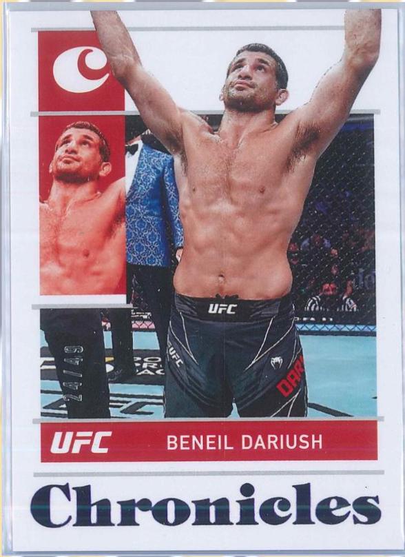Beneil Dariush 2022 Panini Chronicles UFC Base Chronicles #59 Purple