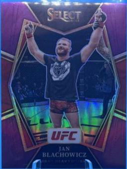 Jan Błachowicz 2022 Panini Select UFC Premier Level #133 Purple