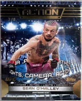 Sean O'Malley 2024 Topps Knockout UFC Action (Lights, Camera, Action) #ACT-19 Gold