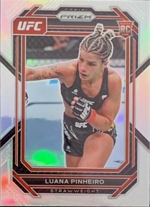 Luana Pinheiro 2023 Panini Prizm UFC Base #170 Silver